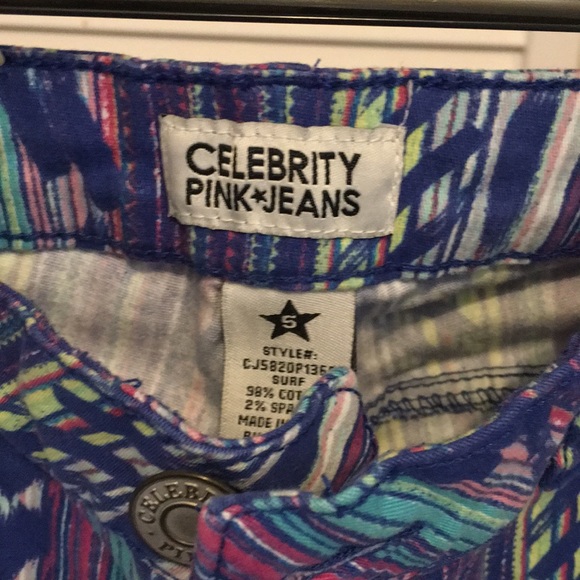 Celebrity Pink Low Rise Festival Pants - Picture 3 of 5